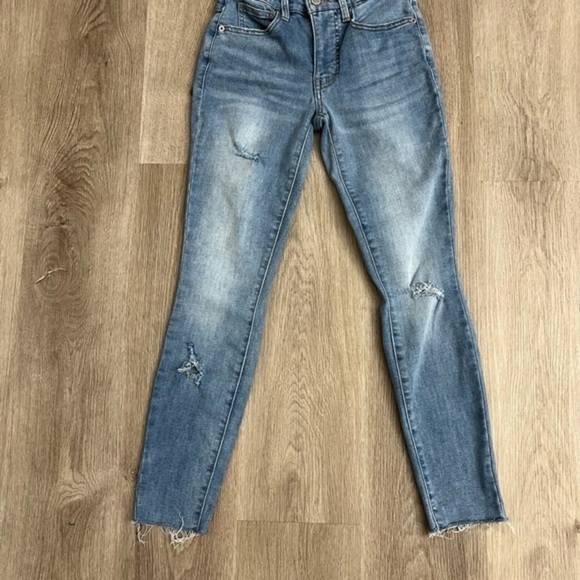 Lucky Brand Bridgette, High Rise Skinny Ankle Jeans - Picture 8 of 14